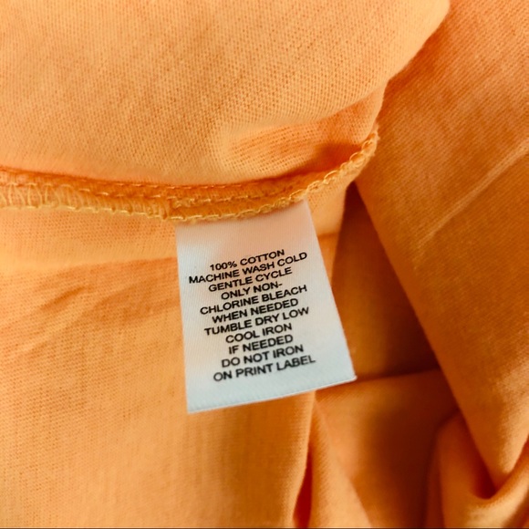 NWT Loft Sleeveless Top Orange Scrunched Detail M - Picture 5 of 7